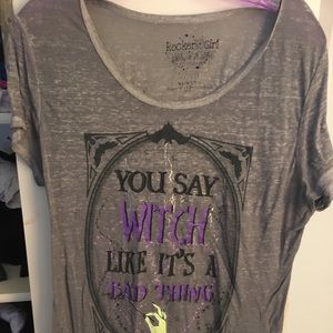 Juniors XL Witch T-Shirt